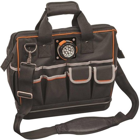 WHOLE-IN-ONE Tradesman Pro Organizer Lighted Tool Bag31 Pocket WH435061